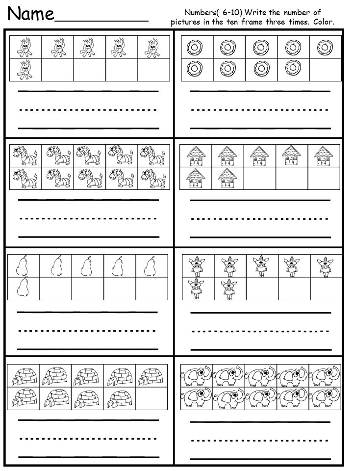 kindergarten math worksheets archives kindermomma com