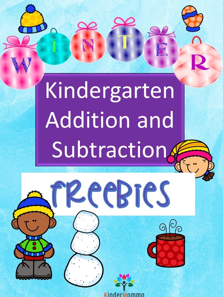 math worksheets for kindergarten addition and subtraction
